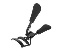 Curler à Cils Professionnels avec Conception Ergonomique et Coussinet à Anneau en Silicone pour Curling sans Pinch - Outil de Curling des Cils pour les Yeux en Acier Inoxydable en Noir pour Toutes