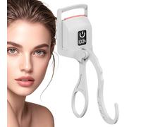 Curler Heated Eyelash Curler, Rechargeable Curler for Hooded Eyes, Digital Power Display, Constant Temperature Control, Automatic Shut-Off For 24 Hour Long-Lasting Curls
