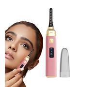 Curlers De Cils Électriques À Chaleur Rapide - Curler À Cils Électriques - Les Outils De Maquillage Des Yeux Obtiennent Des Cils Parfaitement Recourbants À Tout Moment, N'importe Où Sans Attendre