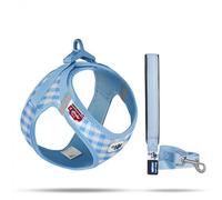 Curli Clasp Puppy Set Caro 2XS & Laisse SkyBlue M