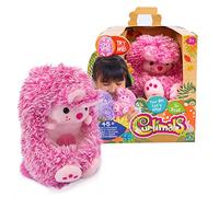 Curlimals Giochi Preziosi Bibi Lapin Rose, Bonhomme en Peluche interactif, Doux et coloré pour stimuler la curiosité des Enfants, Peluche Adorable Fait des versets et se blottit