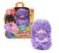 Curlimals Hérisson Higgle, Animal interactif Violet avec Mouvement et + de 45 Sons, s'enroule et se Cache dans Votre Main, pour garçons et Filles à partir de 3 Ans, célèbre (CUR00200)
