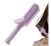 Curling Brush- Heat Resistant Styling Comb, Volumizing Long Lasting Curls, Smooth Grip Design, Creates Shine and Bouncy Hair, Use for Home Salon Beauty Styling, Hair Accesory, 1.1x1.9x3.5 Inches