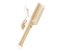 Curling Comb - Heat Resistant Volumizing Tool, 2-in-1 Curling Hair Brush Quick Styling Comb | Root Volumizing Anti-Tanglle Tool for Women Family Friends Home Salon Beauty Parties