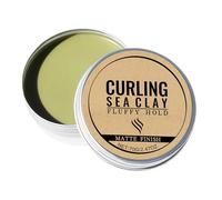 Curling Hair Clay - Matte Finish Long Lasting Natural Look Hair Styling Clay, Strong Hold Curl Defining Hairs Wax Clays for Men Women, Texturizing Hairs Styling Product for Daily Use Stage Performance