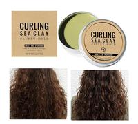 Curling Hair Styling, Matte Finish Clay, Professional Curling Clay 70g for Home Travel Vacation Dating Stage Performance Daily Commuting Professional Hardware Supplies Maintenance Landscape Gear
