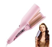 Curling Iron | Curling Irons Set with Thermal Brush | Fast Heating and a Glove Various Attachments Temperature Adjustable Temperature 15-Second Heat-Up Time for Waves