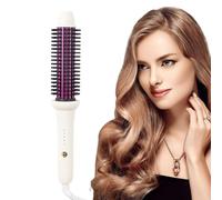 Curling rotatif réparé - peigne à friser à cheveux en céramique, brosse à curling ionique négative | Curling portable et redressement de la brosse à cheveux, coiffure facile de