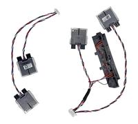 Curlingooㅤㅤ Pièces de rechange pour capteur de falaise gauche et droite compatibles avec Roborock Q8 Max/Q8 Max+ Accessoires pour robot aspirateur