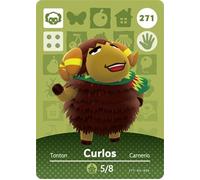 Curlos - Carte de designer Amiibo Nintendo Animal Crossing Happy Home - 271