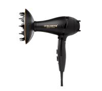 Curlsmith Defrizzion Travel Edition | Sèche-cheveux avec diffuseur XL de 15,2 cm pour cheveux ondulés, bouclés et crépus, compact, pliable, bi-tension