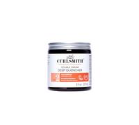 Curlsmith Double Cream Deep Quencher - Masque capillaire hydratant profond pour boucles, hydratant et démêlant, pour tous types de boucles, végan et non testé sur les animaux (8 oz)