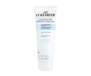 Curlsmith Fragrance-Free Strong Hold Gel - Gel à tenue forte & contrôle des frisottis pour boucles définies, testé dermatologiquement, pour tous types de boucles