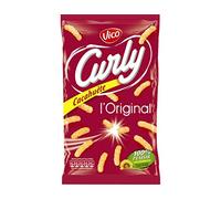 Curly Curly cacahuète, format familial - Le paquet de 160g