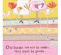 Curly Girl - Carte de vœux - Les vieux amis ne peuvent pas être faits...