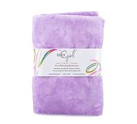 Curly Girl, Serviette pour Cheveux bouclés, Grande Microfibre 55,9 x 99,1 cm, Super absorbante