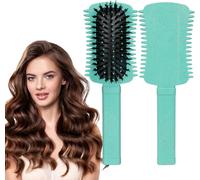 Curly Hair Brush,Detangling Hair Brush Massage Brush For Wet And Dry Hair To Define And Shape Curls,For Women,Men And Children,Green