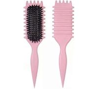 Curly hair brush,or curly hair brush,is the latest boar bristle styling brush for curly hair. (#2,135g)
