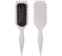 Curly hair brush,or curly hair brush,is the latest boar bristle styling brush for curly hair. (#3,135g)