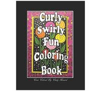 Curly, Swirly Fun Coloring Book