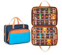 CURMIO Sac de Transport pour Voitures Jouets Compatible avec Monster Jam Trucks, Étui pour 1:64 Camion Monstre Jouet (Sac Uniquement)