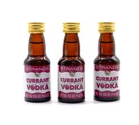 Currant Vodka 3x25 ml - sans alcool | Essence de Vodka | Arôme pour gâteau