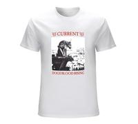 Current 93 Dogs Blood Rising Mens T-Shirt Casual Cotton Unisex White Tee Tops XL