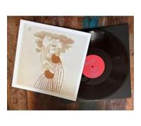 Current 93 - Moony Tunes - Marbre translucide rouge foncé et noir avec impression dédicacée