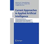 Current Approaches In Applied Artificial Intelligence