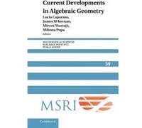 Current Developments In Algebraic Geometry