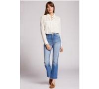 Current Elliott The Boulevard Mid Rise Crop Bootcut Misty Taille: 27 | Pantalons larges Outlet | Femme |