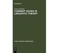Current Issues In Linguistic Theory