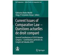 Current Issues Of Comparative Law - Questions Actuelles De Droit Comparé