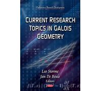 Current Research Topics On Galois Geometrics