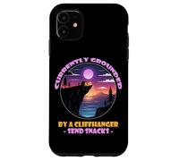 Currently Grounded by a Cliffhanger Send Snacks Coque pour iPhone 11