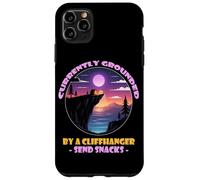 Currently Grounded by a Cliffhanger Send Snacks Coque pour iPhone 11 Pro Max