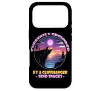 Currently Grounded by a Cliffhanger Send Snacks Coque pour iPhone 17 Pro