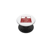 Currently Out of Service Please Try Again Later Funny Sign PopSockets PopGrip Adhésif