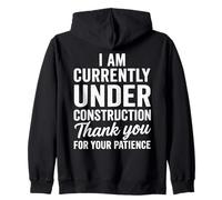 Currently Under Construction Get Well Soon Sweat à Capuche