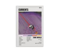 Currents-Tame Impala Autocollants muraux imperméables haute définition pour chambres/magasins, résistants à l'humidité et à la décoloration, emballage exquis, parfait pour offrir en cadeau