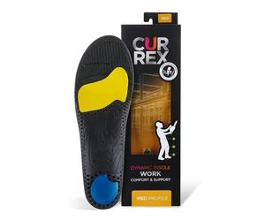 CURREX Semelle intérieure WorkPro pour chaussures de travail - Améliorez vos chaussures de sécurité