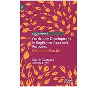 Curriculum Development In English For Academic Purposes