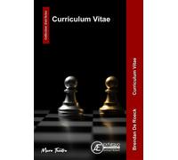 Curriculum Vitae - Brendan De Roeck - Ex Aequo - broché - Théâtre