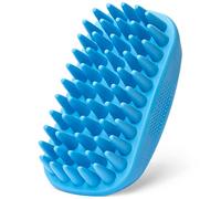 Curry Brosse en caoutchouc pour chien Brosse douce pour poils courts