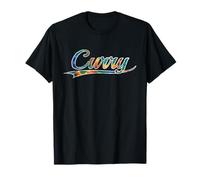 Curry Indian Food Spicy Cuisine Tie Dye Vintage Varsity T-Shirt