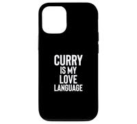 Curry is My Love Language Fun Food Design for Men Women Coque pour iPhone 12/12 Pro
