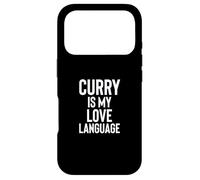 Curry is My Love Language Fun Food Design for Men Women Coque pour iPhone 17 Pro