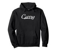 Curry Vintage Inspired Throwback Varsity Classic Graphic Sweat à Capuche