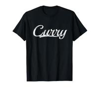 Curry Vintage Inspired Throwback Varsity Classic Graphic T-Shirt