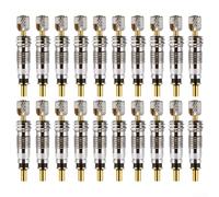 Cœurs de Valve pour presta Amovibles en Laiton pour Vélo Cœurs(20PCS)